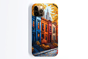 Oil Painting Style Cityscape, a Decorative Illustration by Housui Patterns (Thumbnail 8 of 9)