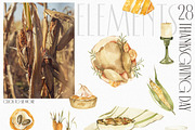 Just AUTUMN watercolor collection., an Object Illustration by ArtMaslyana (Thumbnail 7 of 17)