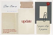 Papermix: Collection Pack of Papers, a Texture Graphic by lerinartstudio (Thumbnail 11 of 11)