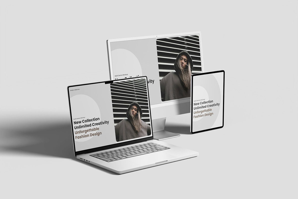 Multi Devices Mockup, a Device Mockup by scribrostudio (Photo 3 of 10)