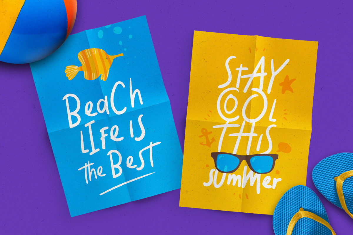 Holiday Font preview 2