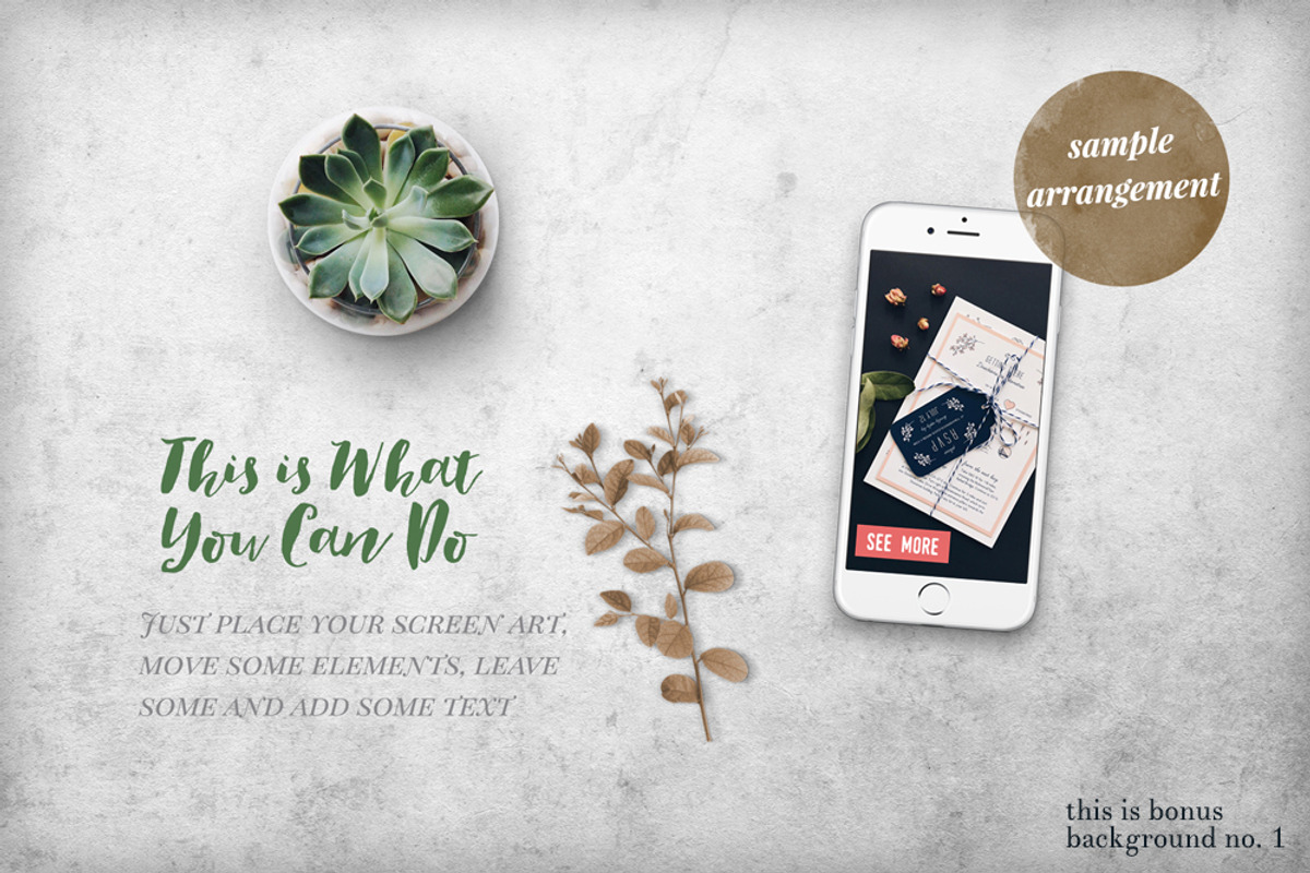 iPad & iPhone on Marble Mockup, an iPhone Mockup by Hype Your Prints (Photo 3 of 5)