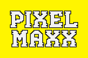 Pixel Max Typeface