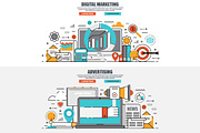 Color Line Concepts, an Education Illustration by alexdndz (Thumbnail 6 of 13)