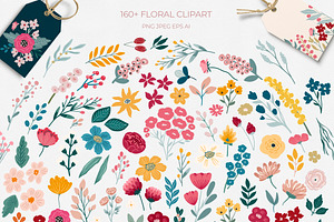 Bright Florals, Flowers & Patterns