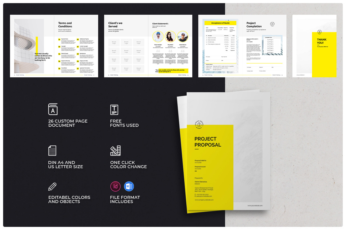 Proposal Bundle, a Brochure Template by GraphicsEgg (Photo 14 of 29)