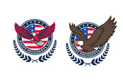 A collection of patriotic eagle logo, an Object Graphic by FarhanYousaf (Thumbnail 2 of 5)