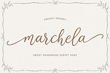 Marchela Sweet Handmade Script Font