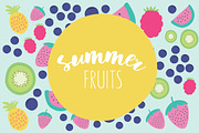 Summer Fruits, an Object Graphic by Kanga & Moose (Thumbnail 1 of 4)