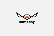 Diamond eyes logo, a Branding & Logo Template by gagego (Thumbnail 1 of 3)