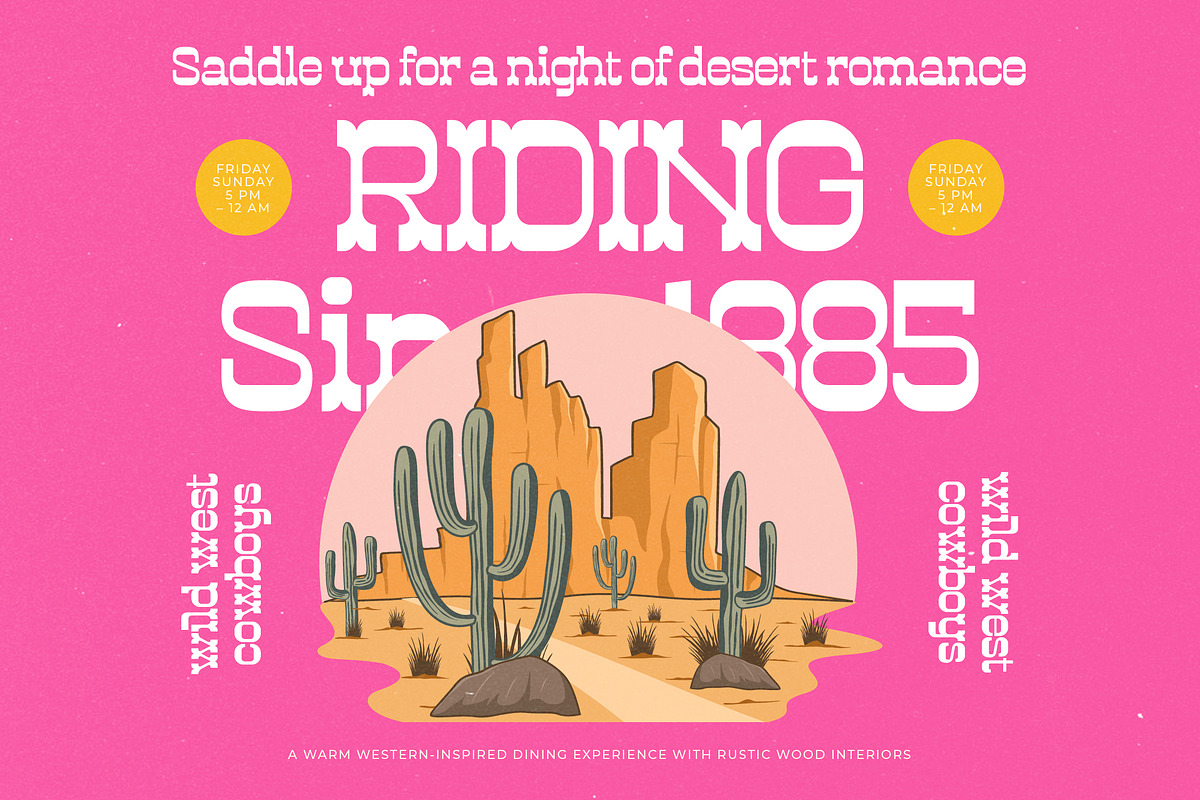 Westkind - Modern Western Slab Serif, a Slab Serif Font by timelesstype.co (Photo 12 of 20)