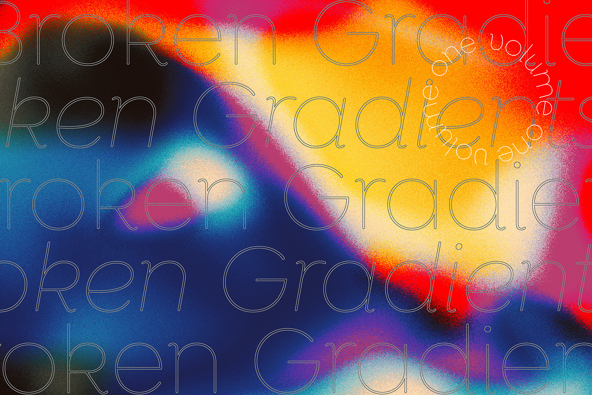 Broken Gradients Volume One, a Pattern Graphic by nicholasasmita (Photo 2 of 15)