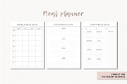 Meal Planner, a Stationery Template by Anatartan Design (Thumbnail 2 of 4)