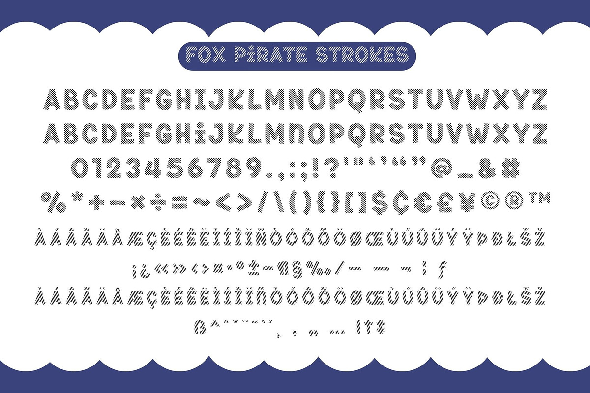 Fox Pirate 5 Fonts Style, a Handwritten Font by Fox7 By Rattana (Photo 8 of 11)