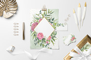 Roses - Watercolor Floral Collection, an Illustration by Elly Studio (Thumbnail 4 of 16)