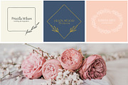 100 Hand Drawn Wreaths and Frames 2, a Work Illustration by NatalieArtShop (Thumbnail 3 of 16)
