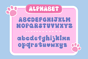 Cat Boy Retro Groovy Font, a Sans Serif Font by Babymimiart (Thumbnail 6 of 7)