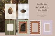 Cottage Gingham Frames Backgrounds, a Background Graphic by Laras Wonderland (Thumbnail 8 of 11)