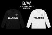 Long Sleeve Jersey Mockup, a Shirt Mockup by yalanois (Thumbnail 2 of 5)