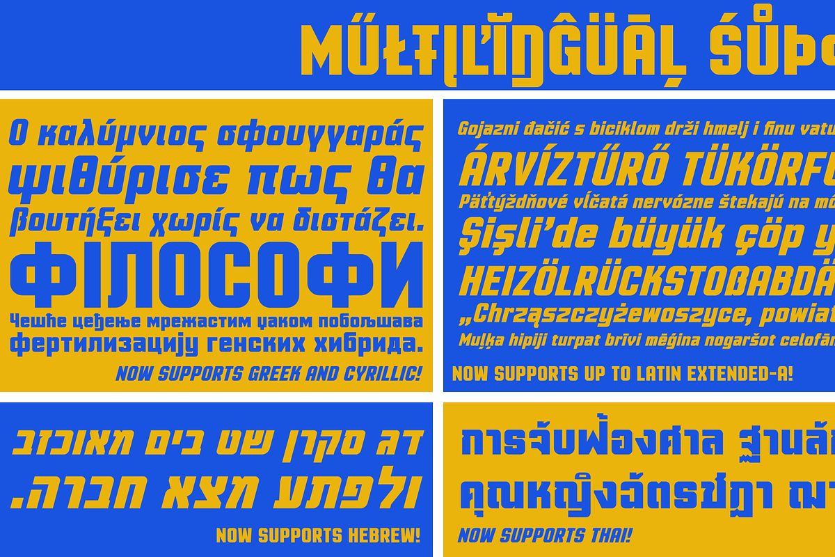 Motion Control Neue: a Sturdy Font preview 7