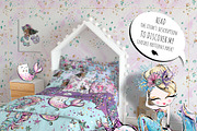 Baby Mermaids Unicorns Clipart, an Animal Illustration by KaramfilaS (Thumbnail 5 of 6)