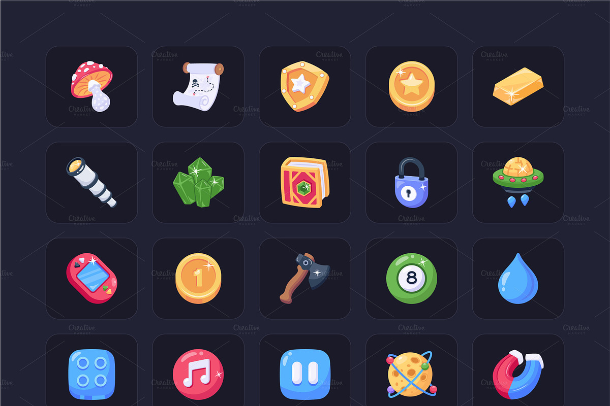 125 Game Animated Icons, a Duotone Icon by Vectors Market (Photo 6 of 7)