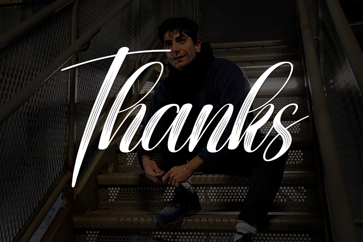 Streetwear | Script Font, a Handwritten Font by Scratchones (Photo 9 of 9)