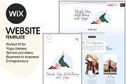 Yoga website template, a Wix Template by PATCHPO (Thumbnail 2 of 9)