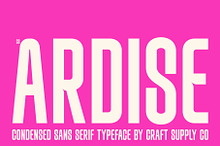 CS Ardise – Condensed Font