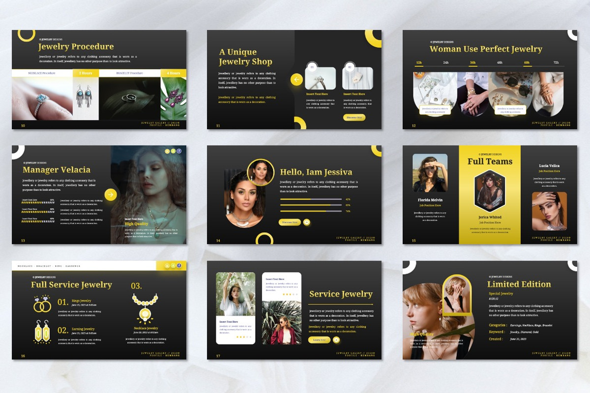 Kembang - Jewelry Googleslide, a Presentation Template by Dhabee (Photo 5 of 8)