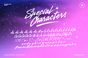 Overglow Font, a Script Font by Indieground Design Inc. (Thumbnail 8 of 9)