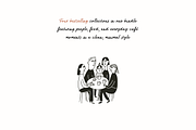 People Series BUNDLE: All 4 in 1, a Person Illustration by Veyla (Thumbnail 3 of 33)