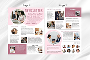 Canva Business Newsletter Template, a Print Template by PixelCraft (Thumbnail 6 of 16)