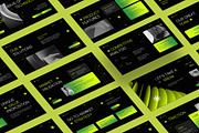 Futuristic Pitch Deck Powerpoint, a Presentation Template by fakhroo (Thumbnail 5 of 5)