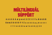 MREYBOLL | Athletic Font, a Font by twinstd (Thumbnail 12 of 16)