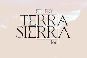 Ethery Modern Serif Font