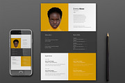 Emma Resume Template, a Resume Template by Nina Shaw (Thumbnail 1 of 11)