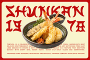 Hashira Senju - Japanese Food Font, a Handwritten Font by Pandeka Studio (Thumbnail 7 of 9)