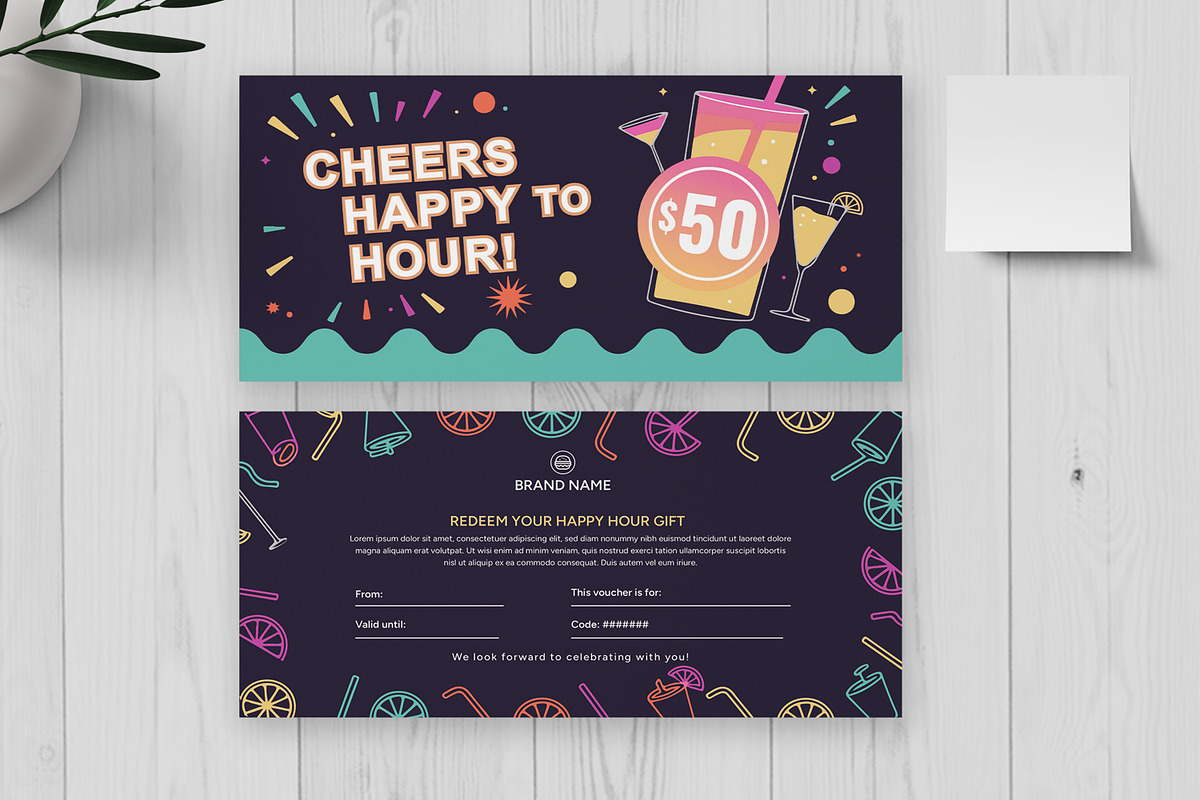 Happy Hour Gift Voucher