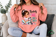 Cute Girls Purrfectly Me, Not Sorry, a Seasonal Illustration by Craft Nest (Thumbnail 3 of 5)