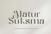 Negaroa - Aesthetic Serif, a Serif Font by Ardyanatypes (Thumbnail 12 of 12)