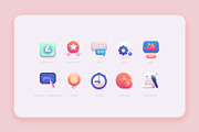 3D Fintech Icon Collection, an Outline Icon by Polar Vectors (Thumbnail 9 of 14)