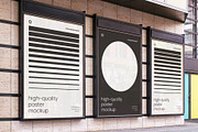 Urban Poster Mockup Template Bundle, an Advertising Mockup by FoundImages (Thumbnail 38 of 52)