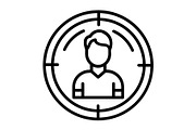 Headhunting Line Icon, an Icon by Pexelpy (Thumbnail 1 of 2)
