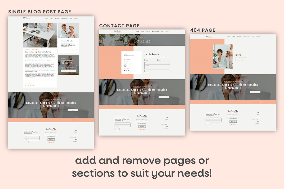 Marketing Elementor Template Kit, a WordPress Template by Templatez.Co (Photo 6 of 8)