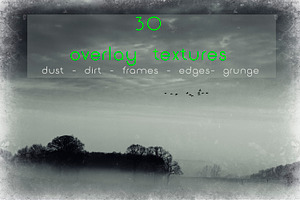 30 Texture Overlays