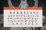 The Beastiful Modern Blackletter, a Blackletter Font by Vampstudio (Thumbnail 13 of 13)