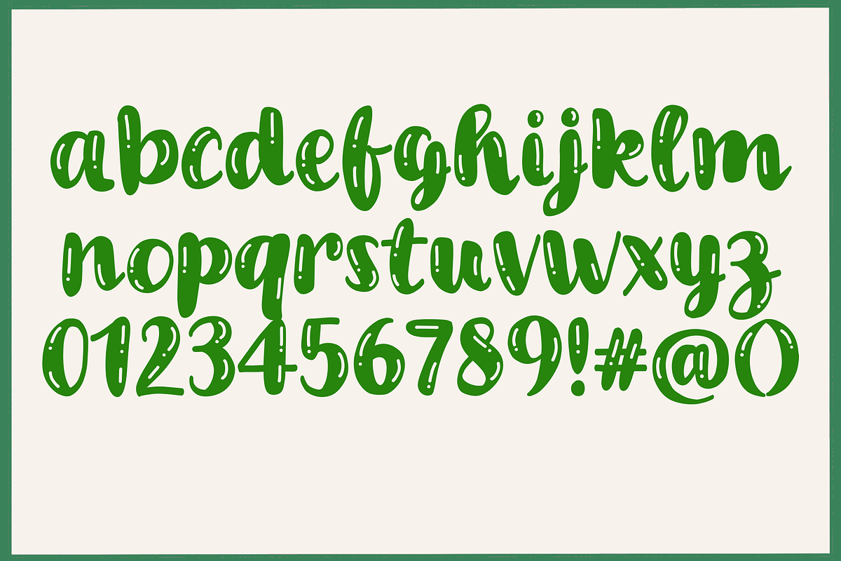 Christmas season, a Handwritten Font by It me digital art (Photo 4 of 10)
