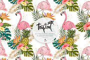 Hawaii Tropical Seamless Patterns, a Pattern Graphic by KaramfilaS (Thumbnail 14 of 17)