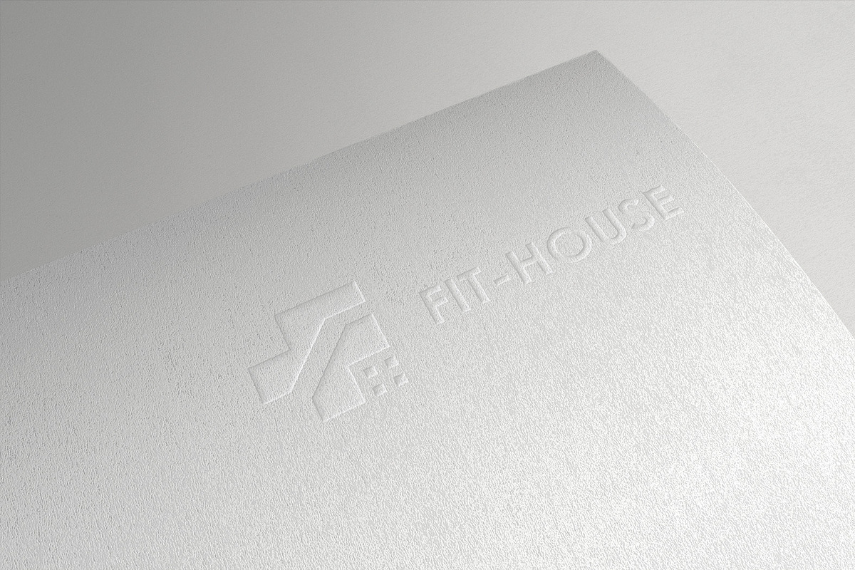 FIT-HOUSE, a Branding & Logo Template by junartmosphere (Photo 4 of 4)